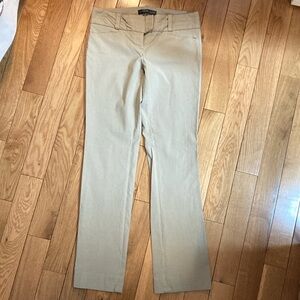 The Limited exact stretch boot cut tan pants